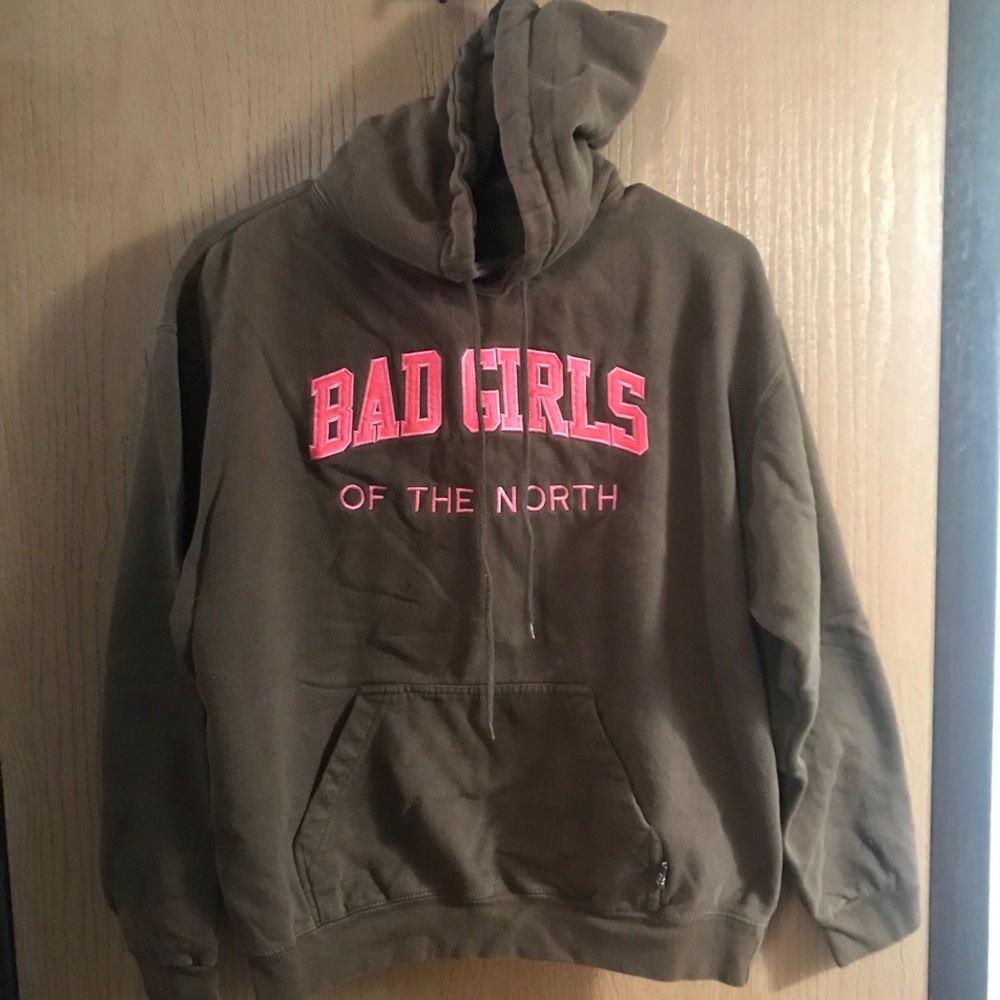 Brown ‘Bad Girls’ hoodie